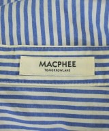 MACPHEE（マカフィー）シャツワンピース 青 サイズ:36(M位) レディース/2200707139043
