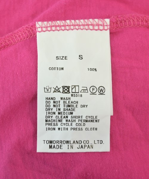 MACPHEE（マカフィー）Tシャツ・カットソー ピンク サイズ:S レディース/2200703483041