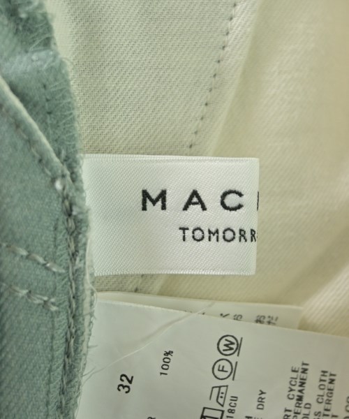 MACPHEE（マカフィー）スラックス 緑 サイズ:32(XS位) レディース/2200705528016