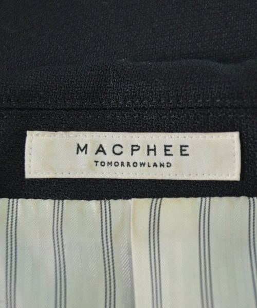 MACPHEE（マカフィー）テーラードジャケット 紺 サイズ:36(M位) レディース/2200707412016