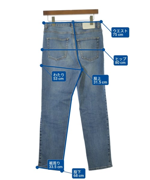 MACPHEE（マカフィー）デニムパンツ 青 サイズ:36(M位) レディース/2200704183100