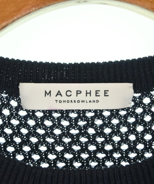 MACPHEE（マカフィー）ニット・セーター 紺 サイズ:S レディース/2200704807044