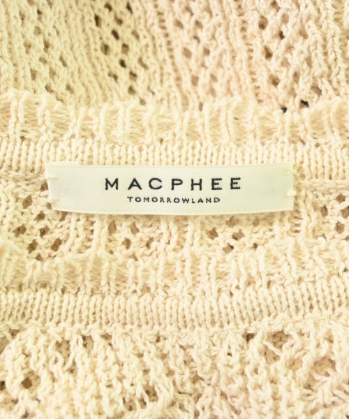 MACPHEE（マカフィー）ニット・セーター ベージュ サイズ:S レディース/2200708255117