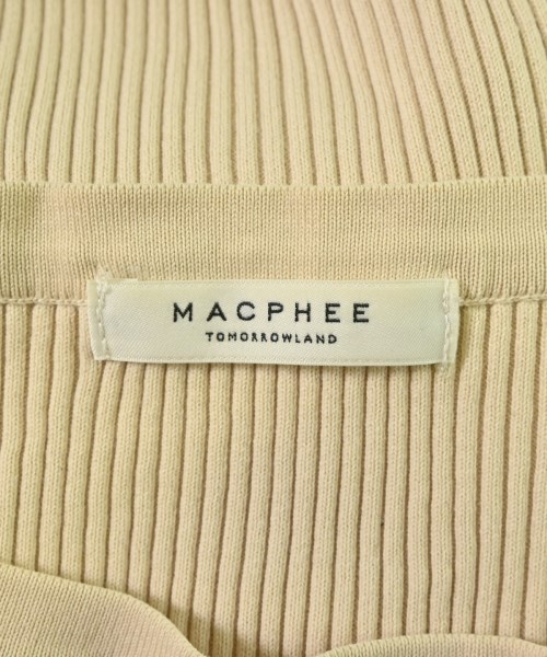 MACPHEE（マカフィー）ニット・セーター ベージュ サイズ:S レディース/2200708255124