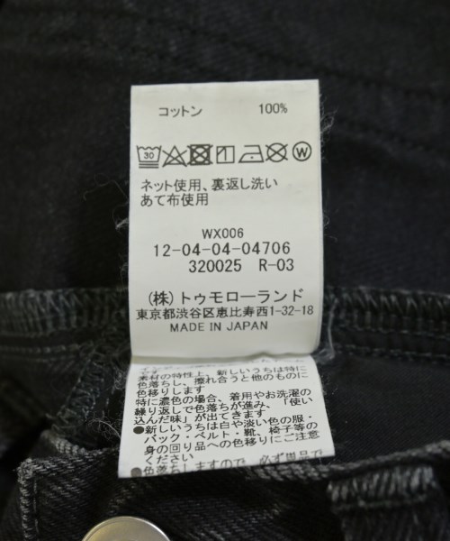 MACPHEE（マカフィー）デニムパンツ 黒 サイズ:36(M位) レディース/2200708521298