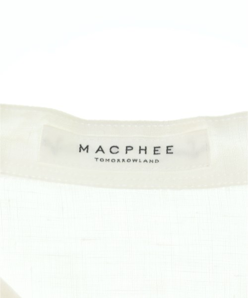 MACPHEE（マカフィー）ブラウス 白 サイズ:36(M位) レディース/2200709815068