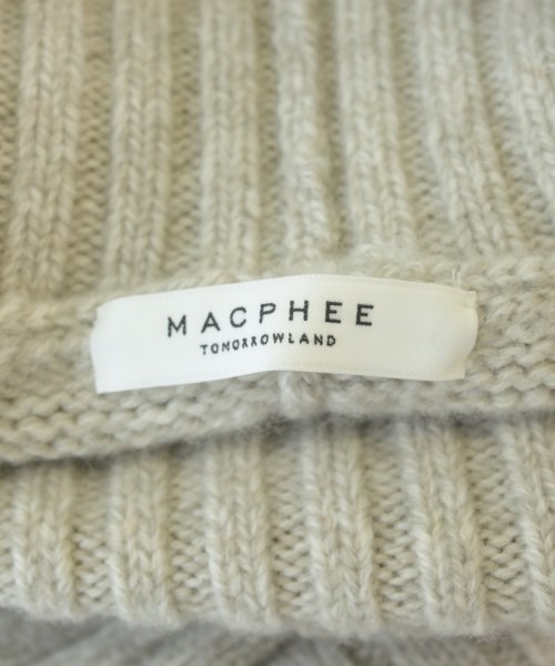 MACPHEE（マカフィー）ニット・セーター グレー サイズ:S レディース/2200700854028