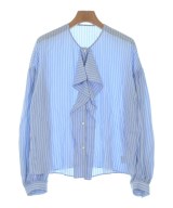 MACPHEE（マカフィー）ブラウス 青 サイズ:36(M位) レディース/2200700854073