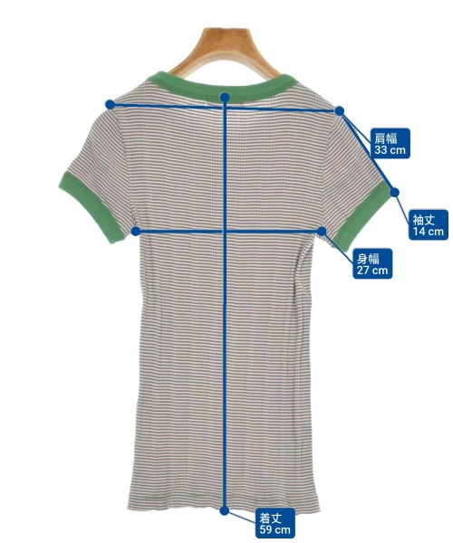 MACPHEE（マカフィー）Tシャツ・カットソー 緑 サイズ:S レディース/2200659390219
