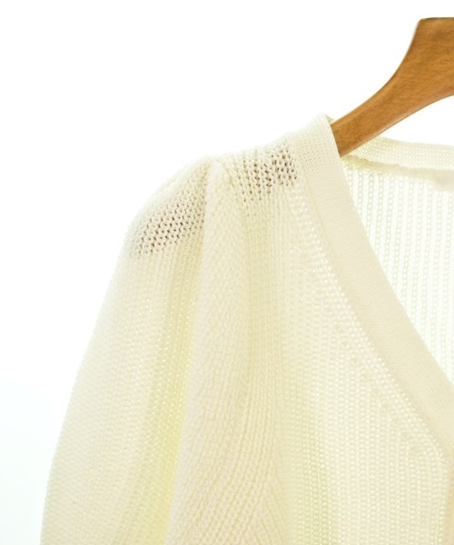 MACPHEE（マカフィー）カーディガン 白 サイズ:S レディース/2200662815068