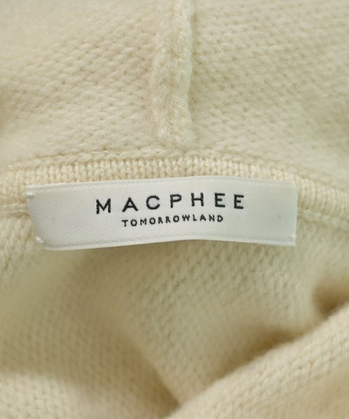 MACPHEE（マカフィー）ニット・セーター 白 サイズ:S レディース/2200662815143