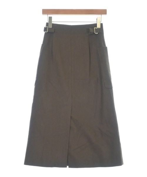 MACPHEE（マカフィー）ロング・マキシ丈スカート 茶 サイズ:32(XS位) レディース/2200637907026