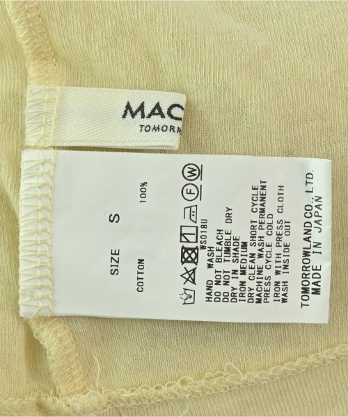 MACPHEE（マカフィー）Tシャツ・カットソー 黄 サイズ:S レディース/2200664917036