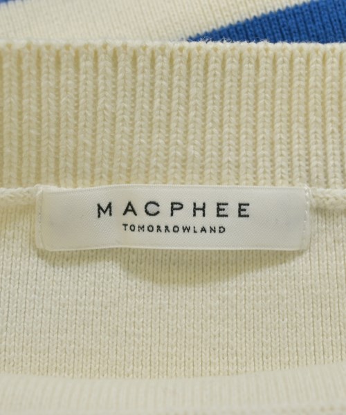 MACPHEE（マカフィー）ニット・セーター 白 サイズ:S レディース/2200665205064