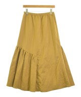 MACPHEE（マカフィー）ロング・マキシ丈スカート 黄 サイズ:36(M位) レディース/2200662089018