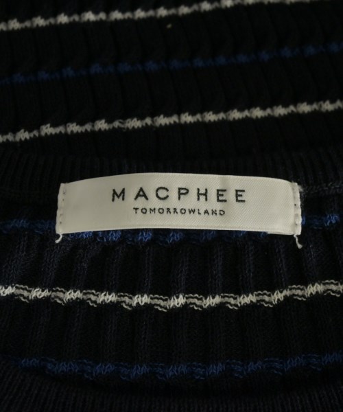 MACPHEE（マカフィー）ニット・セーター 紺 サイズ:S レディース/2200662225126