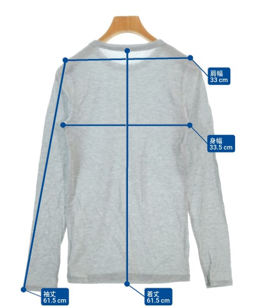 MACPHEE（マカフィー）ニット・セーター グレー サイズ:S レディース/2200665449055