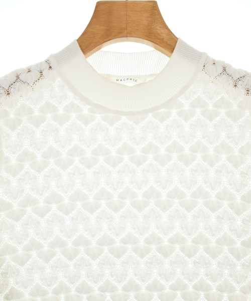 MACPHEE（マカフィー）ニット・セーター 白 サイズ:S レディース/2200665570049
