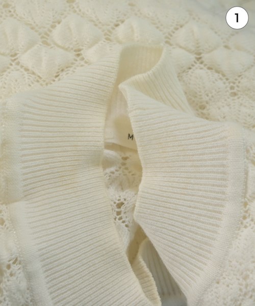 MACPHEE（マカフィー）ニット・セーター 白 サイズ:S レディース/2200665570049