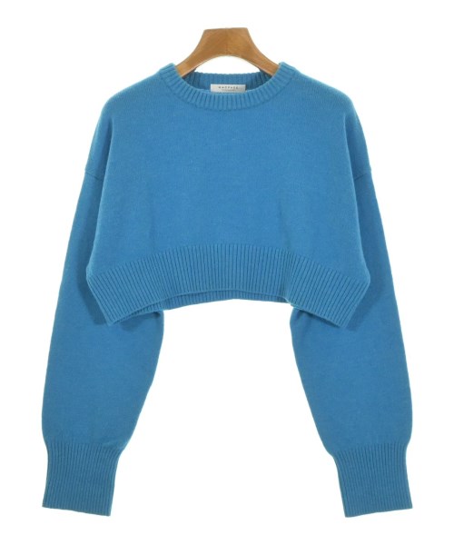 MACPHEE(マカフィー)ニット・セーター 青 サイズ:S/2200663339099