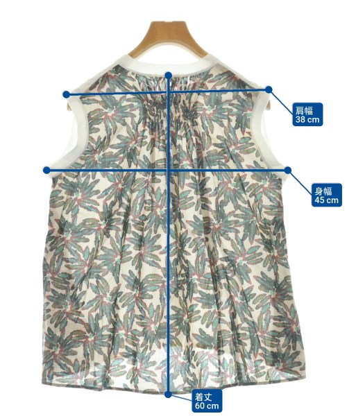 MACPHEE（マカフィー）ノースリーブ 白 サイズ:S レディース/2200662848059