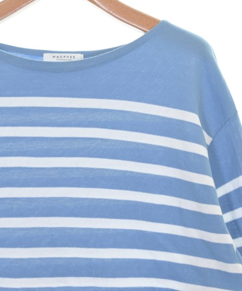 MACPHEE（マカフィー）Tシャツ・カットソー 青 サイズ:S レディース/2200666281074