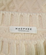 MACPHEE（マカフィー）ニット・セーター 白 サイズ:S レディース/2200662143116