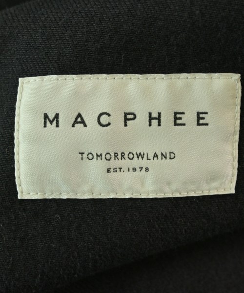 MACPHEE（マカフィー）デニムジャケット 黒 サイズ:36(M位) レディース/2200663686070