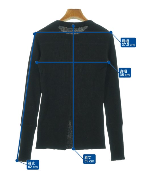 MACPHEE（マカフィー）ニット・セーター 黒 サイズ:S レディース/2200664255084