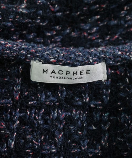 MACPHEE（マカフィー）カーディガン 紺 サイズ:S レディース/2200667701205