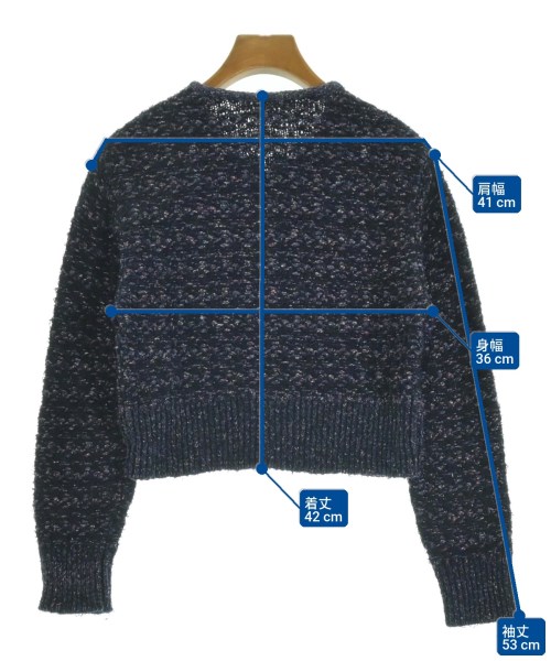 MACPHEE（マカフィー）カーディガン 紺 サイズ:S レディース/2200667701205