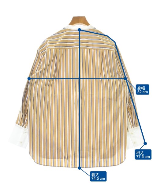 MACPHEE（マカフィー）カジュアルシャツ ベージュ サイズ:36(M位) レディース/2200665175091