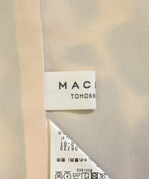 MACPHEE（マカフィー）ワンピース ベージュ サイズ:36(M位) レディース/2200668029124