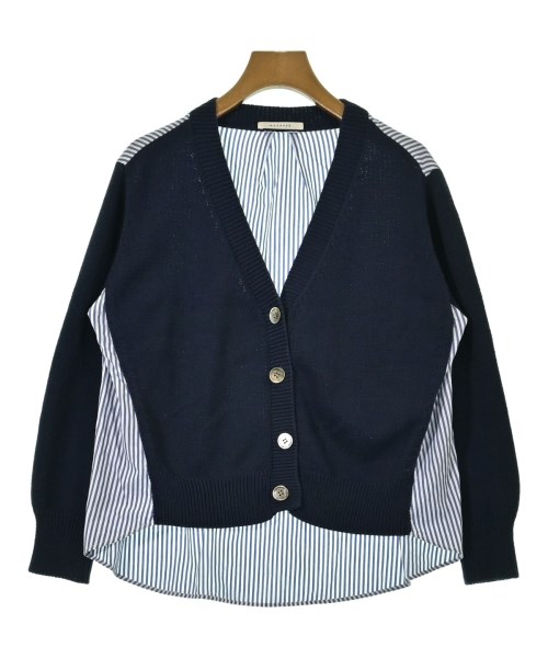 MACPHEE(マカフィー)カーディガン 紺 サイズ:S/2200666177100