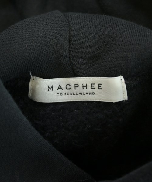 MACPHEE（マカフィー）パーカー 黒 サイズ:S レディース/2200666510068