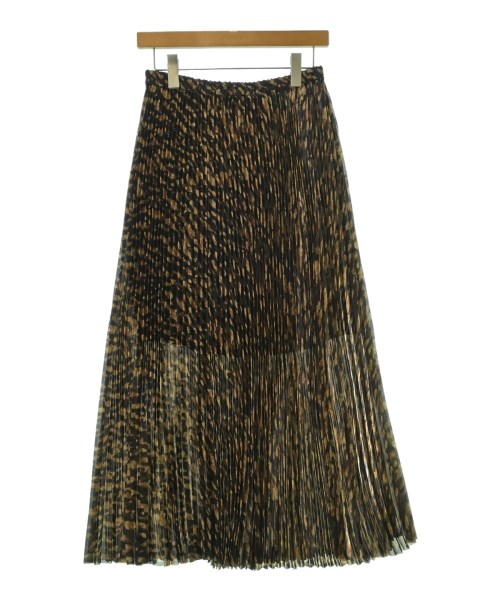 MACPHEE(マカフィー)ロング・マキシ丈スカート 茶 サイズ:36(M位)/2200665398131