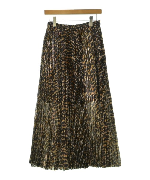 MACPHEE（マカフィー）ロング・マキシ丈スカート 茶 サイズ:36(M位) レディース/2200665398131