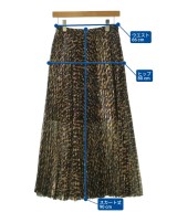 MACPHEE（マカフィー）ロング・マキシ丈スカート 茶 サイズ:36(M位) レディース/2200665398131