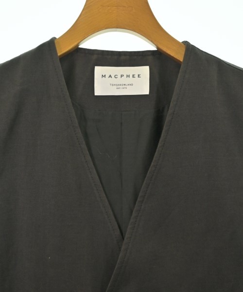 MACPHEE（マカフィー）カジュアルジャケット グレー サイズ:36(M位) レディース/2200667217072