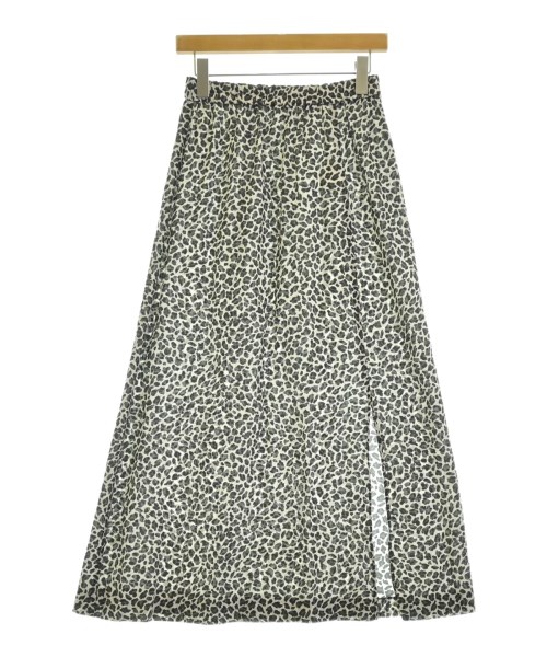 MACPHEE(マカフィー)ロング・マキシ丈スカート 白 サイズ:36(M位)/2200667217140