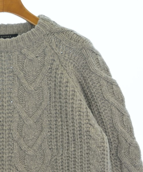 MACPHEE（マカフィー）ニット・セーター グレー サイズ:S レディース/2200669573060