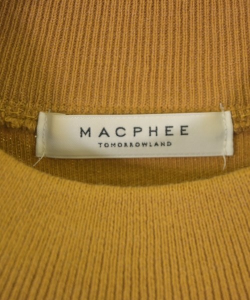 MACPHEE（マカフィー）スウェット 黄 サイズ:S レディース/2200665900051