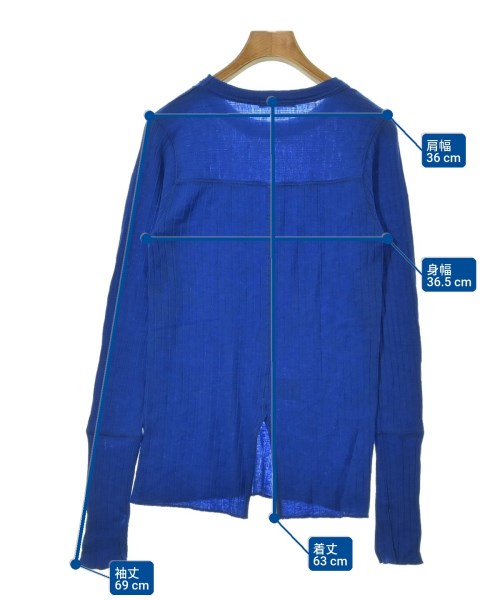 MACPHEE（マカフィー）ニット・セーター 青 サイズ:S レディース/2200666468307