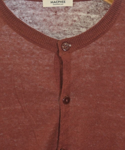 MACPHEE（マカフィー）カーディガン 赤 サイズ:M レディース/2200666613066