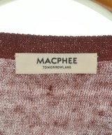 MACPHEE（マカフィー）カーディガン 赤 サイズ:M レディース/2200666613066