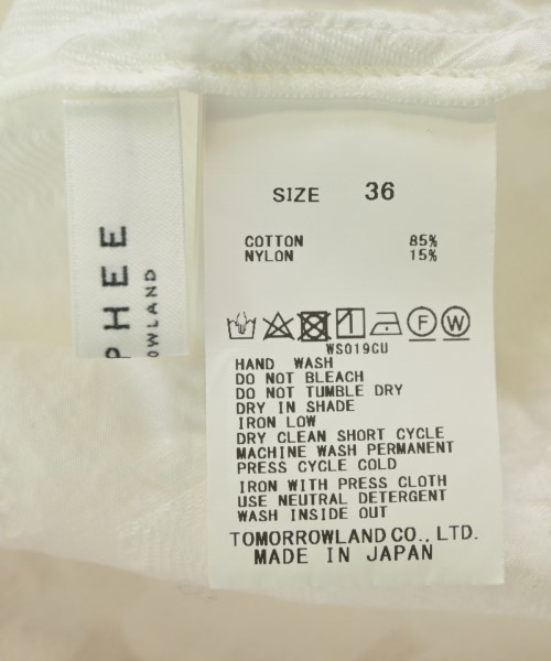 MACPHEE（マカフィー）ブラウス 白 サイズ:36(M位) レディース/2200667211056