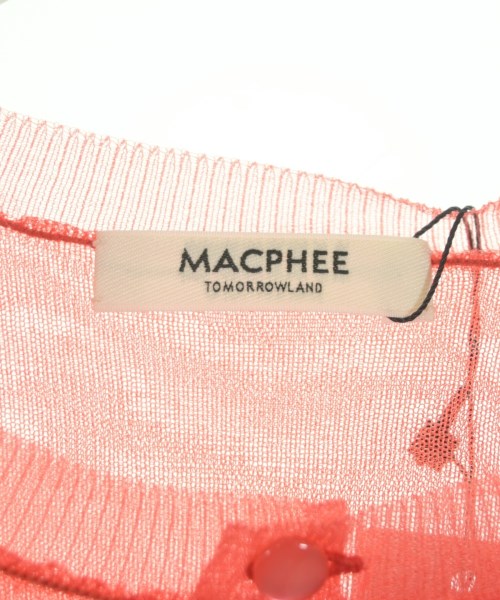 MACPHEE（マカフィー）ニット・セーター 赤 サイズ:S レディース/2200665858086