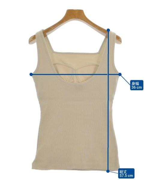 MACPHEE（マカフィー）タンクトップ ベージュ サイズ:S レディース/2200665858406