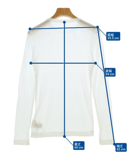 MACPHEE（マカフィー）Tシャツ・カットソー 白 サイズ:S レディース/2200665858437