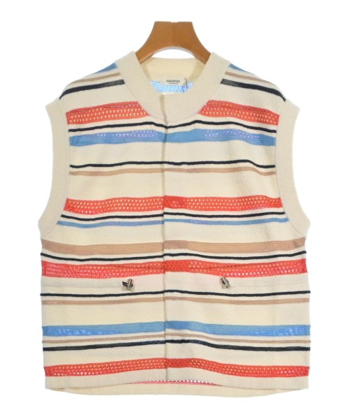 MACPHEE(マカフィー)ベスト 白 サイズ:S/2200665858512